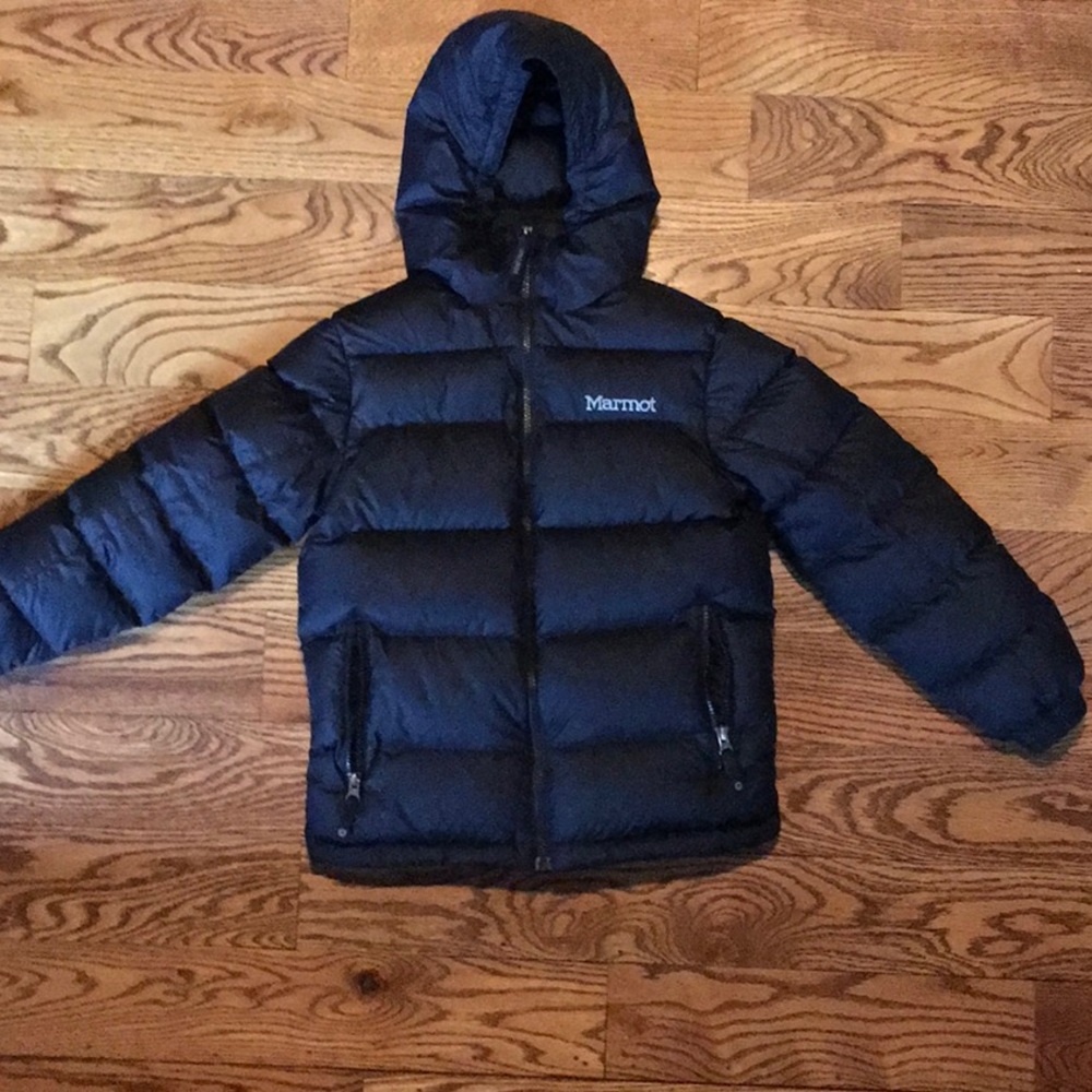 Youth Marmot Down Hooded Coat